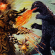 Poster for Godzilla Vs. Megalon, a Toho kaiju crossover from 1973.